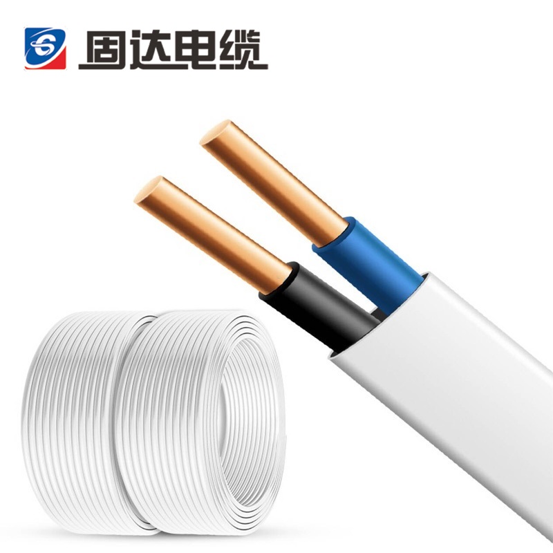 固达电缆 护套硬铜芯电线高清大图
