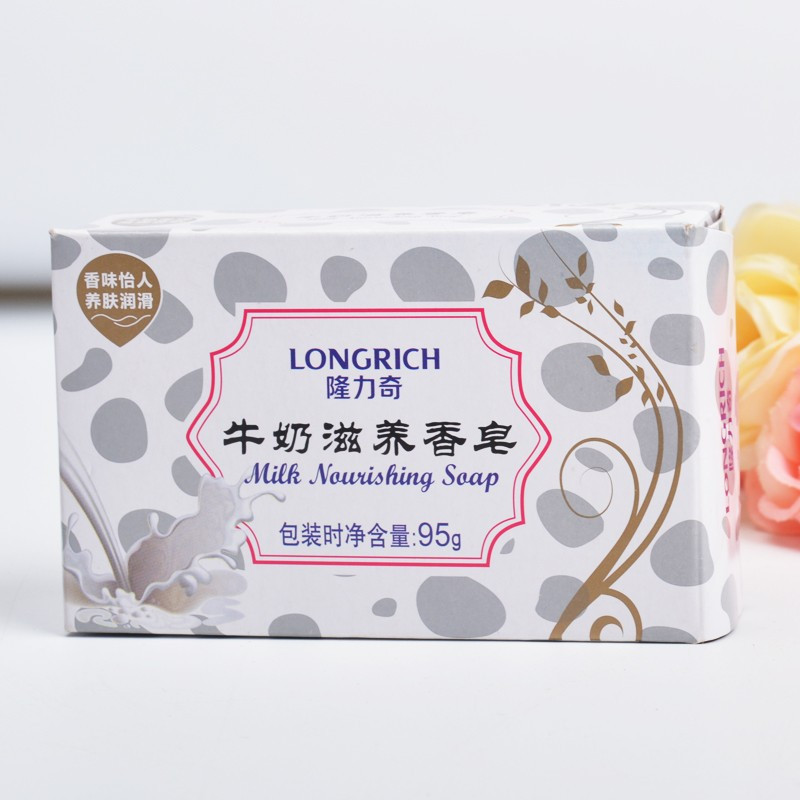隆力奇 牛奶滋养香皂95g（单位：盒）