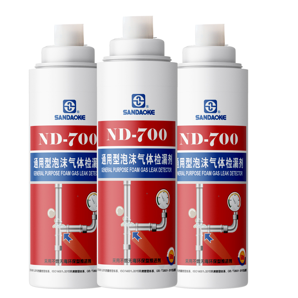 三达奥克 通用型泡沫气体检漏剂ND-700 500ml*12罐/箱高清大图