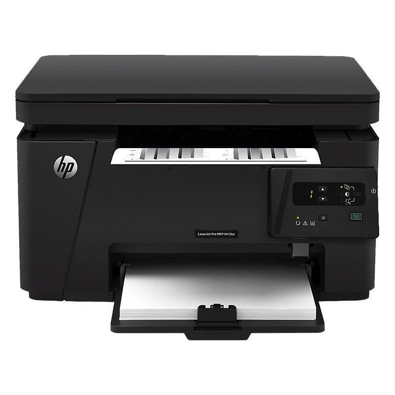 惠普(hp) M126a A4黑白激光多功能一体机 三合一高清大图
