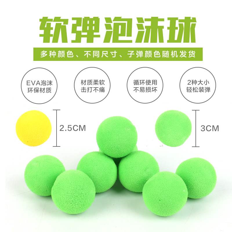 2020热卖植物僵尸豌豆空气动力软弹男孩打靶射击打我鸭亲子互动 [双枪套装]+[内含16颗 标准配置高清大图