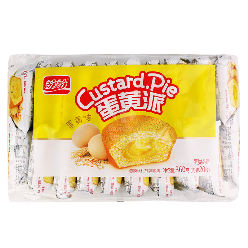 盼盼蛋黄派(草莓味)360g