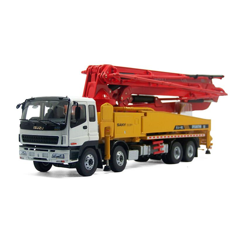 跃纪生(yuejisheng) 三一50米混凝土泵车 工程模型 原厂 1:38 合金