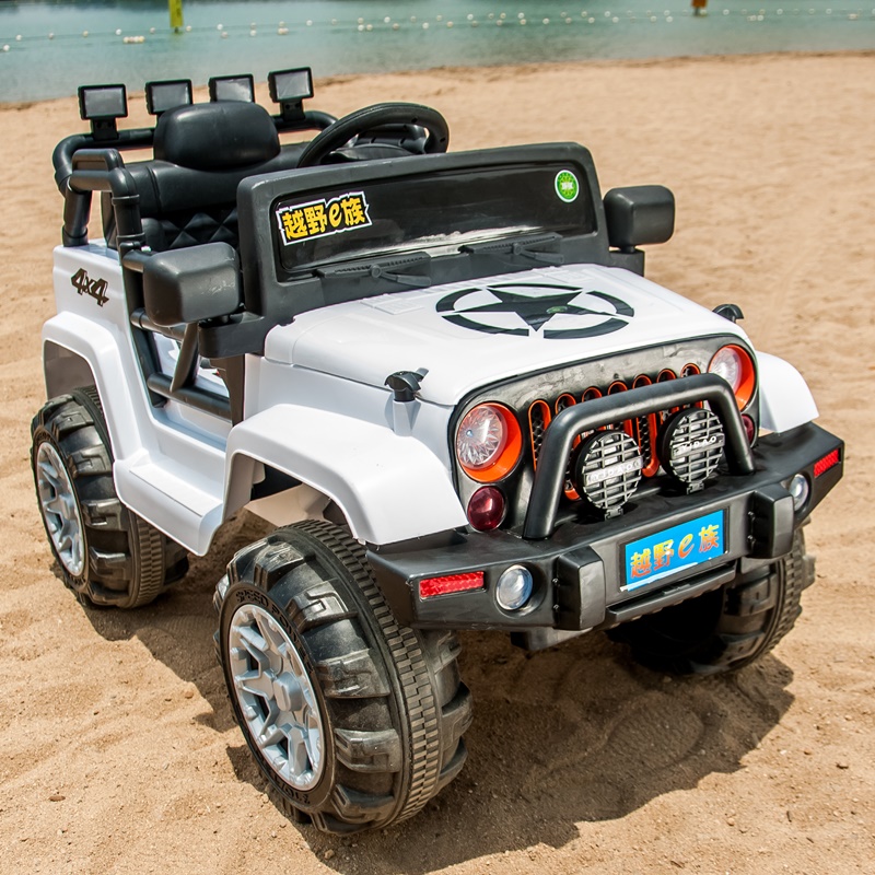 栋马儿童电动车四轮可坐