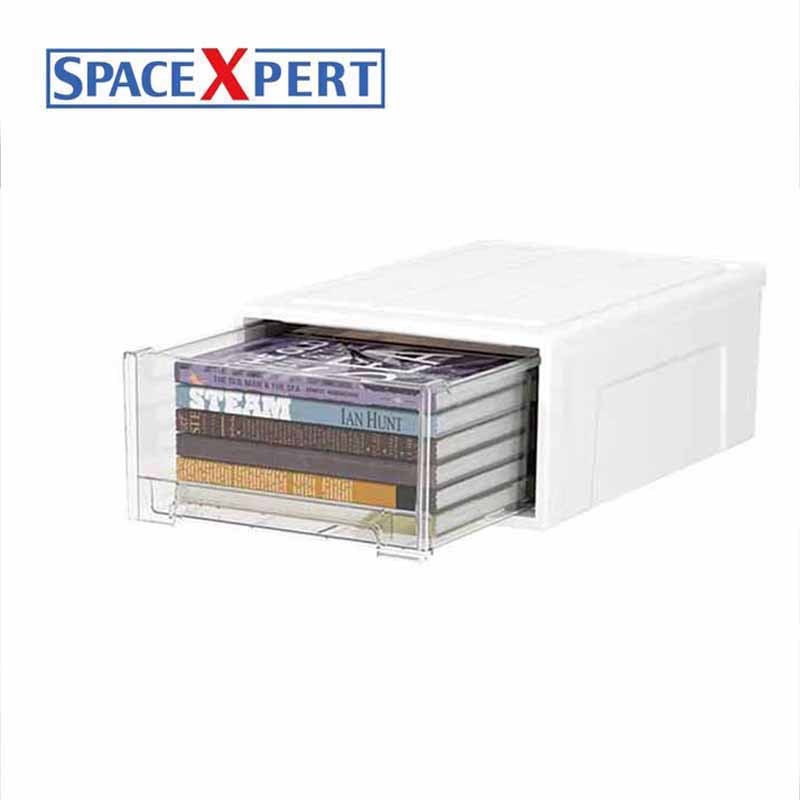 空間専門家(SPACEXPERT) 衣物收纳箱抽屉收纳盒储物箱50L透明