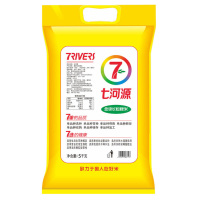 七河源 盘锦长粒粳米5kg 国产食品 粮油 大米 东北大米 蟹稻共生