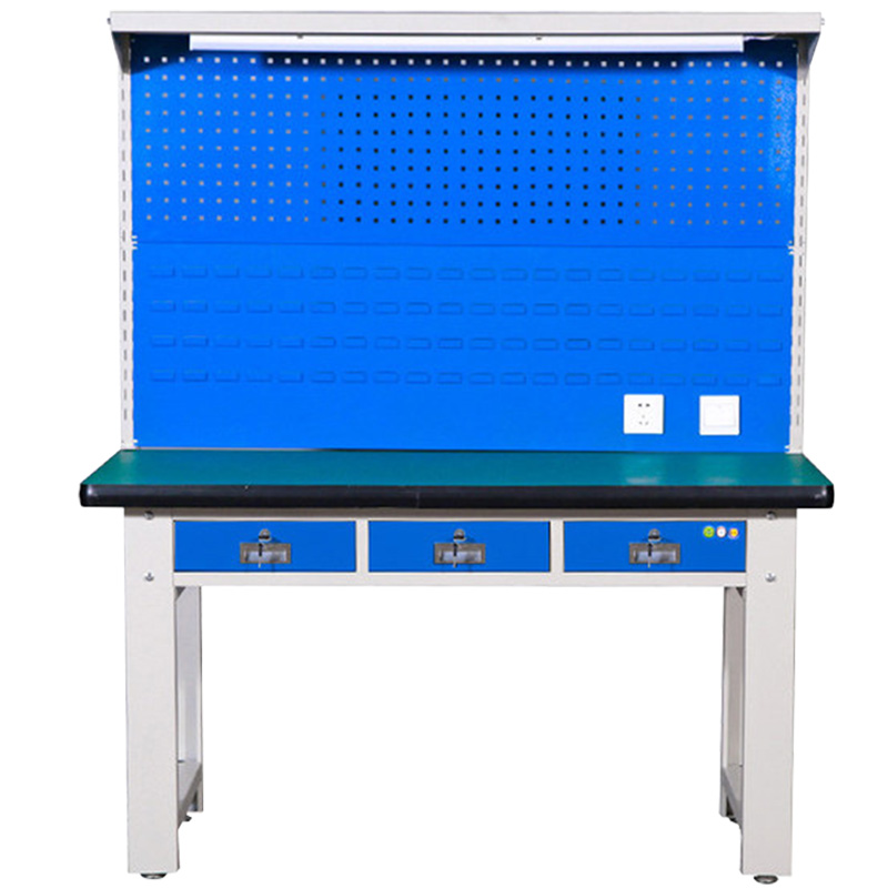 指臣重型工作台三抽双挂张高清大图