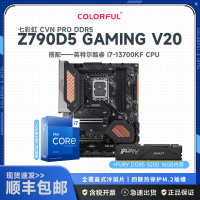 七彩虹CVN Z790D5 GAMING PRO V20主板+英特尔 Intel i7-13700KF+金士顿 FURY DDR5 5200 16G主板套装