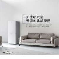 米家小米185L双门小型家用电冰箱 冷藏冷冻迷你双开门冰箱 租房宿舍BCD-185MDM