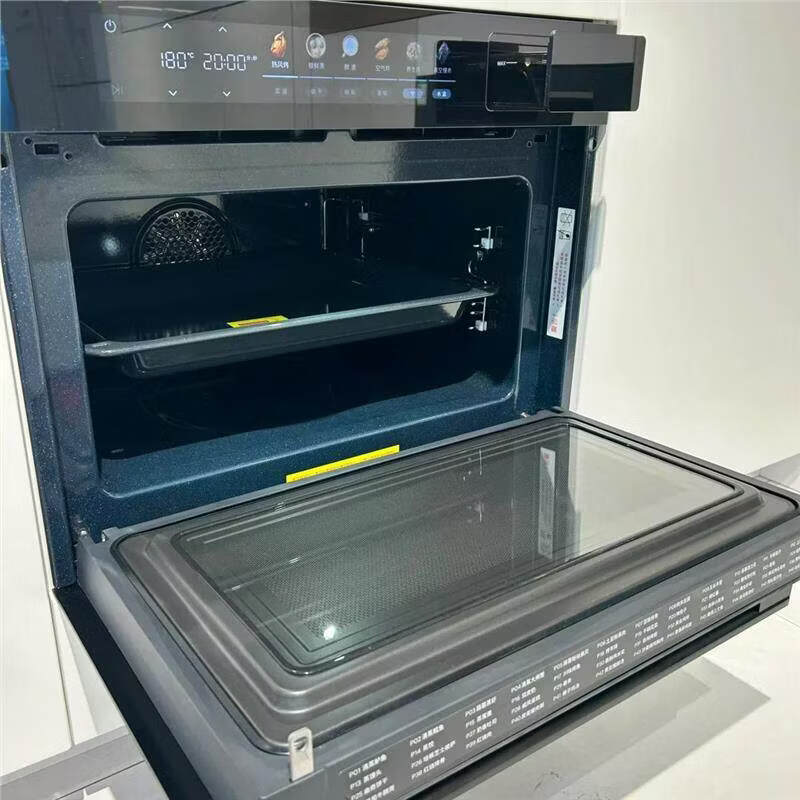 博世CPK7R59D3W 12.6英寸超清彩8系御器Pro 58L嵌入式微蒸烤箱一体机 微蒸烤炸炖煮六合一 五档变频微波高清大图