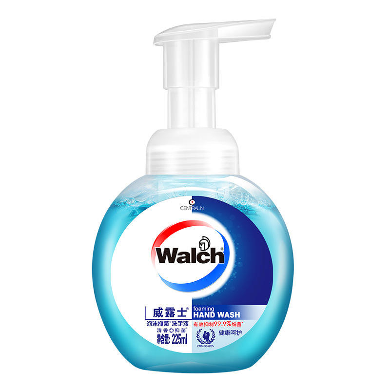 威露士泡沫洗手液225ml抑菌99.9%清香型健康呵护清洁杀菌儿童家庭高清大图