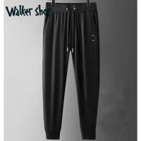 iChoice Walker Shop品牌运动套装夏季高端冰丝弹力短袖T恤两件套 黑色 XL