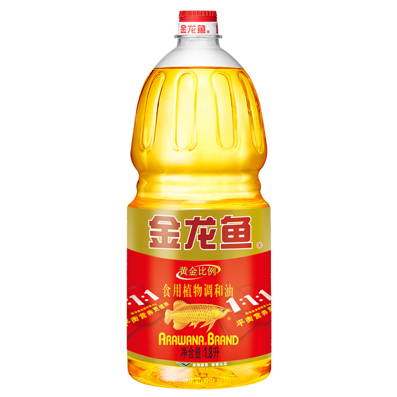 金龙鱼 黄金比例调和油 1.8L