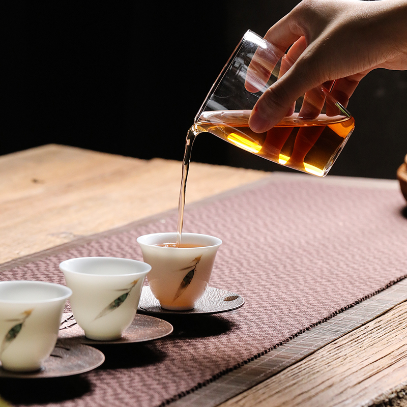 言艺(yanyi) 旅行茶具套装便携式包快客杯一壶三杯户外 青竹轩旅行茶具高清大图