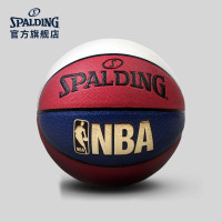 斯伯丁SPALDINGNBA斯伯丁SPALDINGNBA红白蓝拼色炫彩花室内室外PU篮球655Y七号球(标准) 655Y