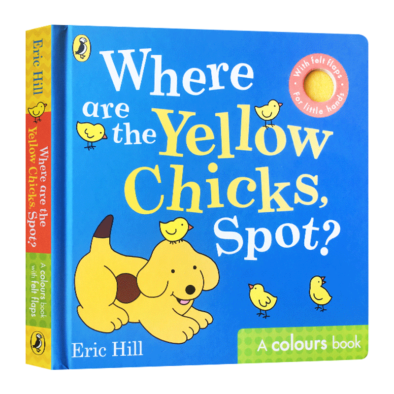 [醉染正版]小玻黄色的小鸡在哪里 Where are the Yellow Chicks Spot 英文原版儿童颜色认知高清大图