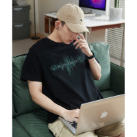 [1.5折价44元]唐狮体恤男短袖男式t恤图案圆领短袖t短袖t恤男短袖男