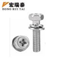 宏瑞泰 十字凹穴六角组合螺栓A4-70 M6*40 个