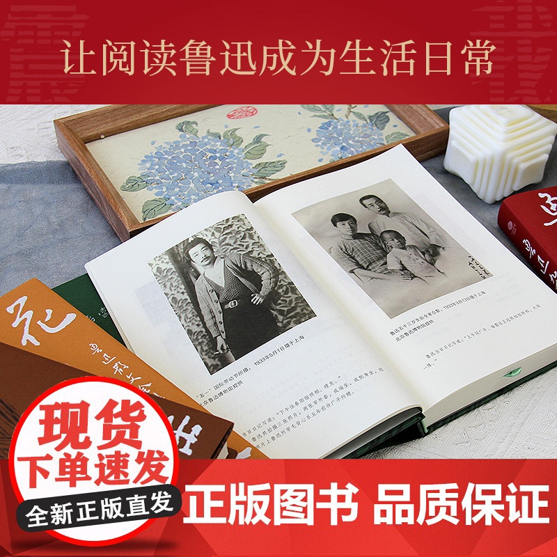 [央视网]鲁迅作品精选 鲁迅 著 朝花夕拾狂人日记鲁迅杂文集鲁迅传 收入鲁迅藏木刻板画 鲁迅照片等珍贵影像 SD高清大图