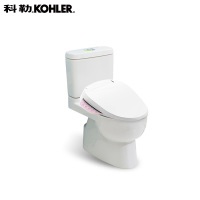 科勒KOHLER马桶 皮诺五级旋风绿能分体座便器 静音缓降坐便器K-7784T智能盖板18751套装