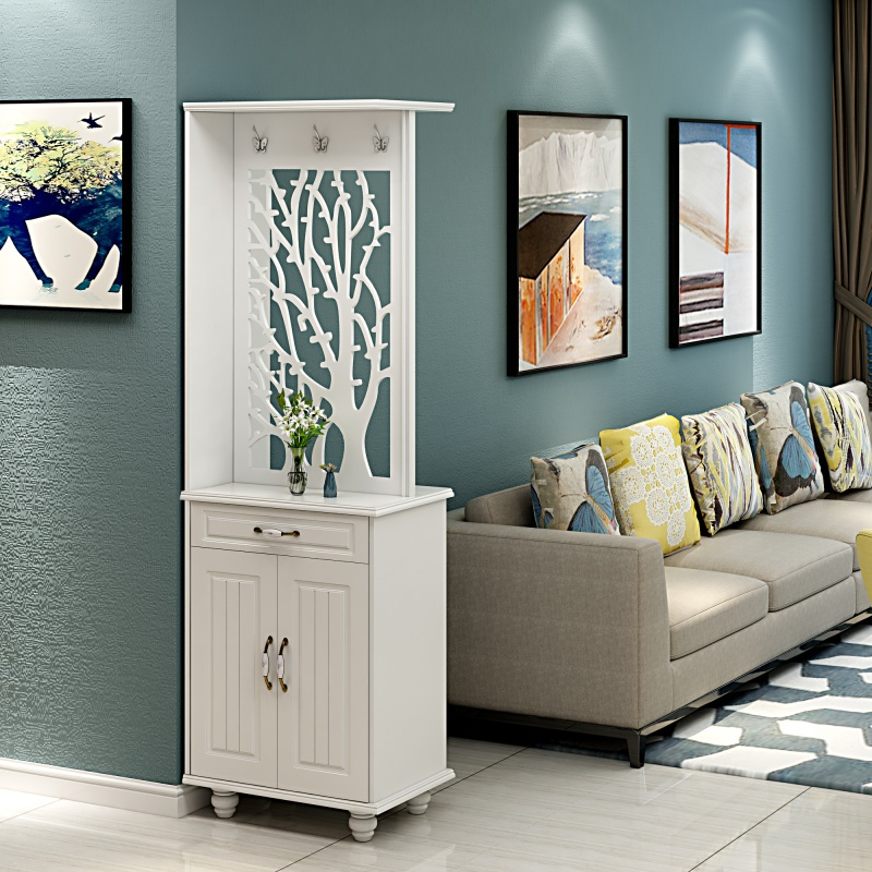 寻木匠双面进玄关隔断柜客厅镂空屏风间厅柜简约现代鞋柜厅柜烤漆