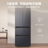 海尔(Haier)多门冰箱法式四开门343L容量一级双变频风冷无霜三档变温净味超薄BCD-343WLHFD9DSFU1