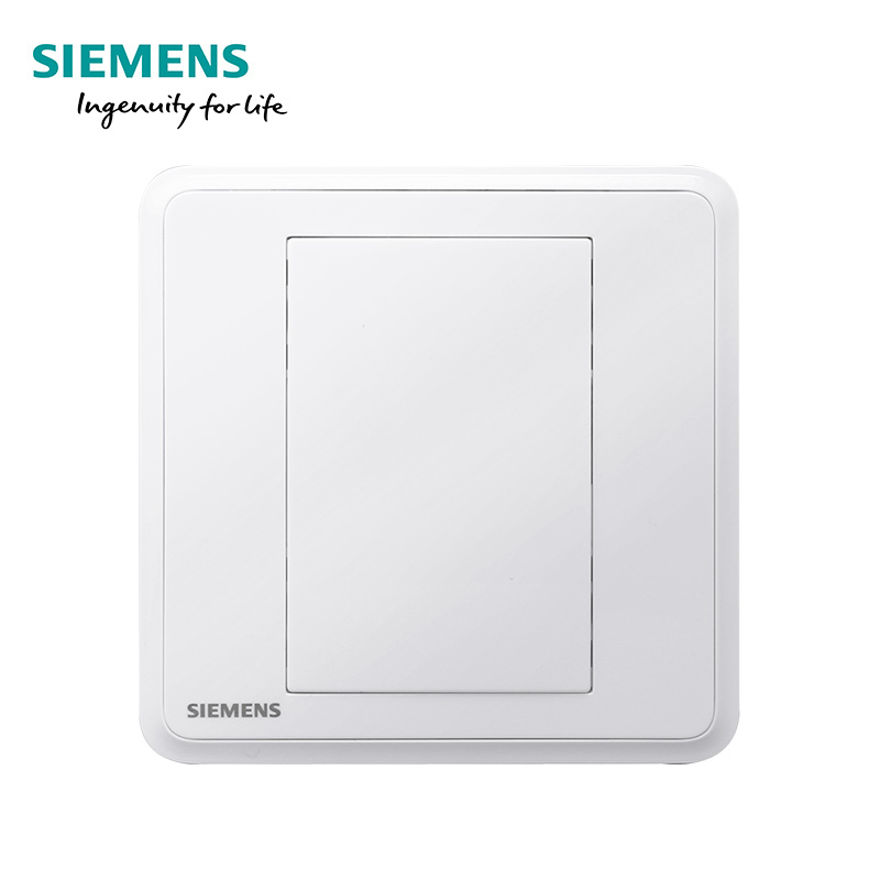 官方旗舰店西门子siemens开关插座面板86型其他灵蕴晨曦白空白面板