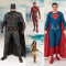 正义联盟 ART海王 超 蝙蝠侠 神奇女侠闪电侠钢骨电影版手办模型 ART钢骨 高约19厘米