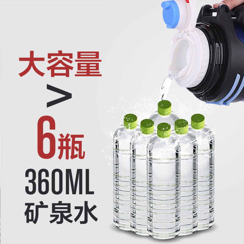 富光(FUGUANG)保温壶WFZ6019-2200 2200ml保温水壶不锈钢家用户外保温杯男大号旅行车载大容量保温瓶