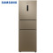 三星(SAMSUNG)BCD-265WMTISK1三门冰箱 280L 智能变频风冷无霜 宽带变温 全环绕气流 日曜金