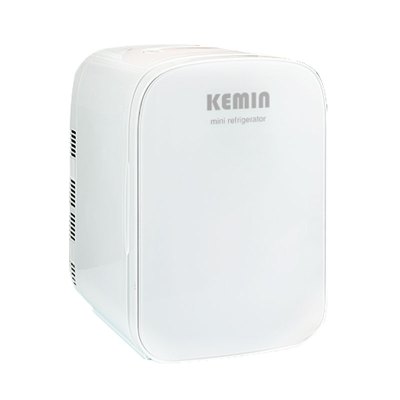 科敏K22迷你小冰箱车载小型家用单门式微型学生宿舍冰箱单人用制冷藏化妆品面膜母乳 K22双核机械版-车家两用【月光白】