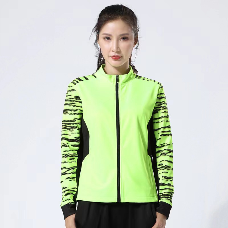 蒙企智品舒适款羽毛球服休闲套装男女长袖运动外套长裤Y-7906