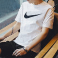 耐克（NIKE）短袖T恤男 夏季新款运动服休闲圆领半袖舒适透气短袖T恤 DC5095-100 DC5095-100/白色/主图款 S