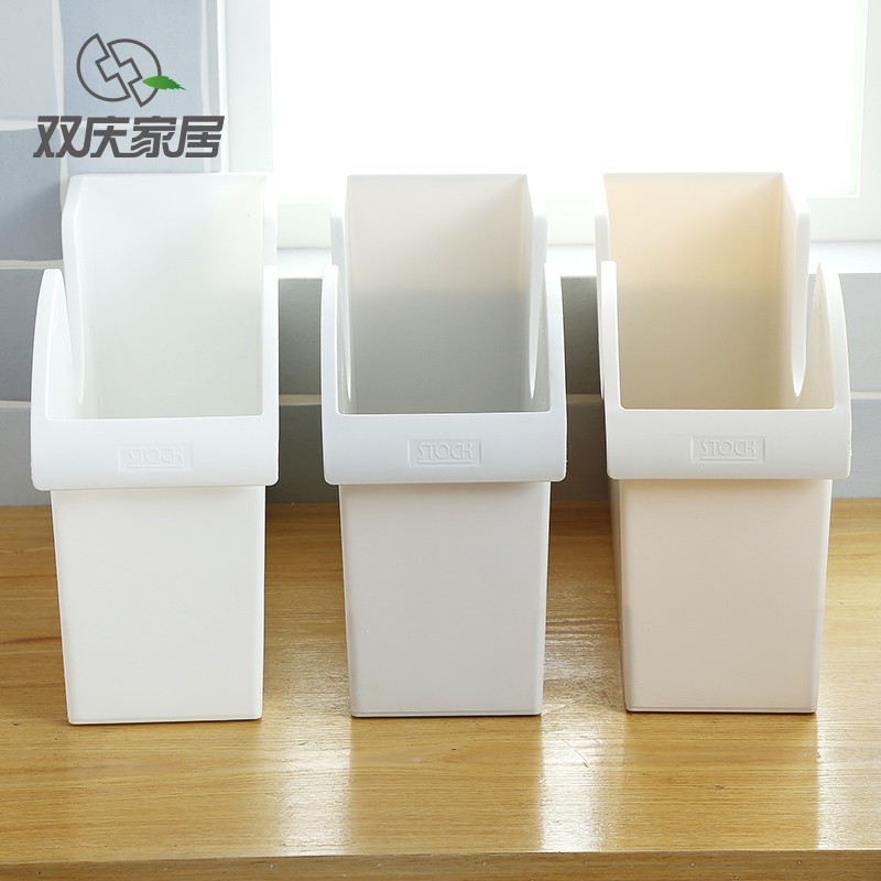 日式刀架收纳盒厨房用品调味品置物架落地塑料碗筷架子锅铲收纳箱收纳层架 三维工匠高清大图