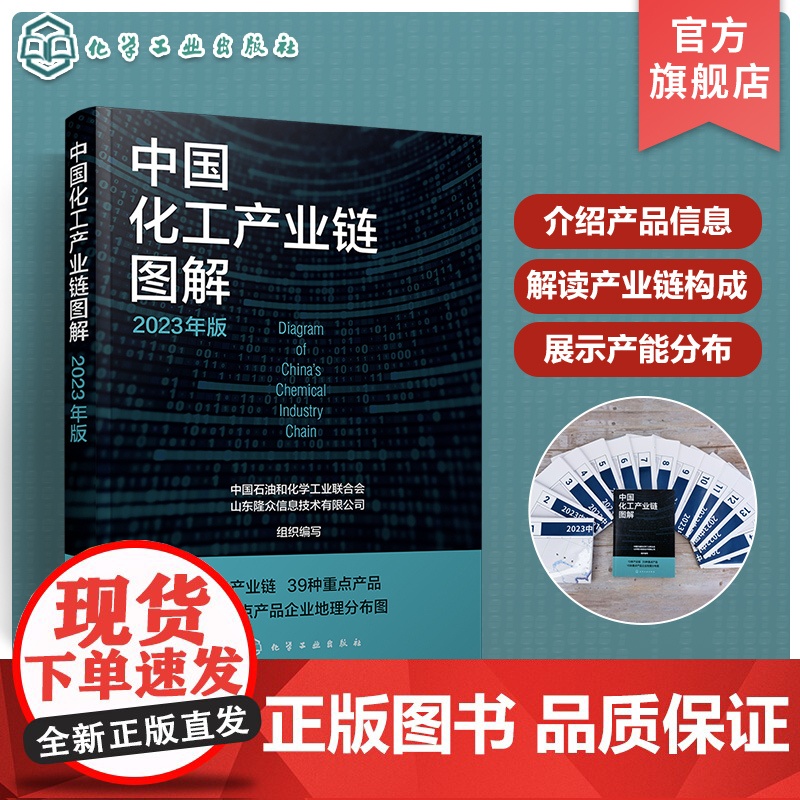 中国化工产业链图解 2023年版 中国化学工业主要产业链企业规模及布局工具书 13条化工产业链图 中国石化化工行业重点产高清大图