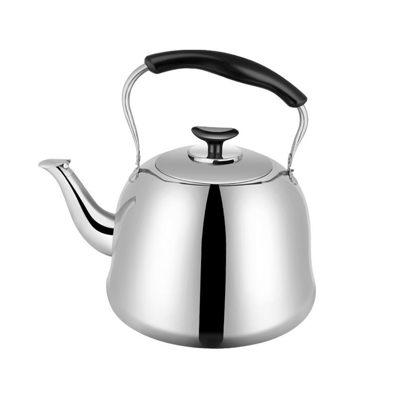 304不锈钢烧水壶煤气炉家用加厚燃气电磁炉鸣笛水壶大容量开水壶w6|4l