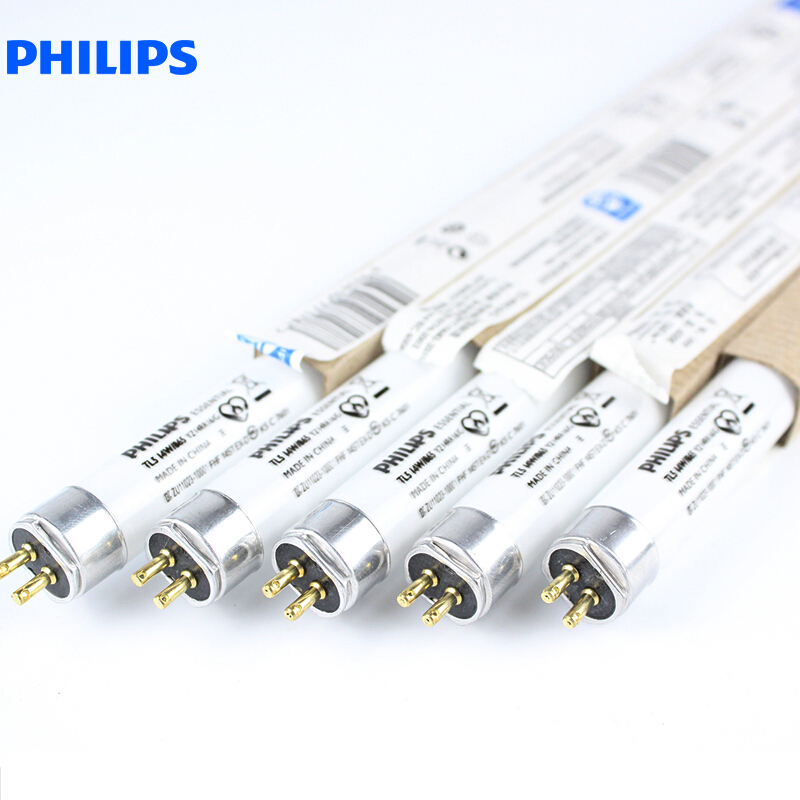 飞利浦(Philips)T5日光灯管 节能灯管长度0.6米白光荧光灯管 单根价格
