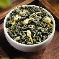 2025新茶广西横县茉莉花茶叶雪螺小龙珠花茶叶绿茶香碧螺500g