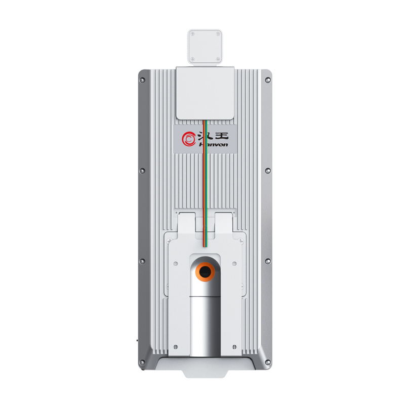 汉王(Hanvon)非接触式人证核验终端8英寸触屏智能人脸考勤机双目动态活体检测HW-M0816G琥珀闸机版(测温版)高清大图