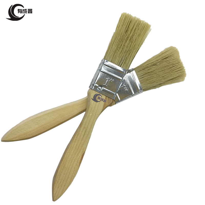 有成鑫 猪毛刷子直柄刷 1寸 把高清大图