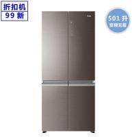 【二手99新】海尔（Haier）冰箱变频对开四干湿分储501升BCD-501WDGR