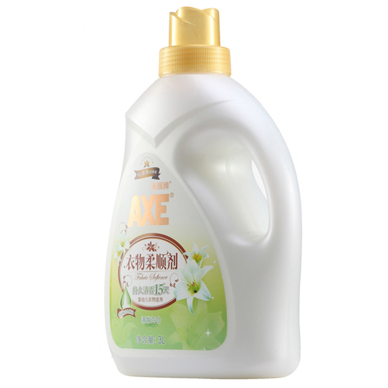 斧头牌(AXE)衣物护理柔顺剂3L/瓶高清大图