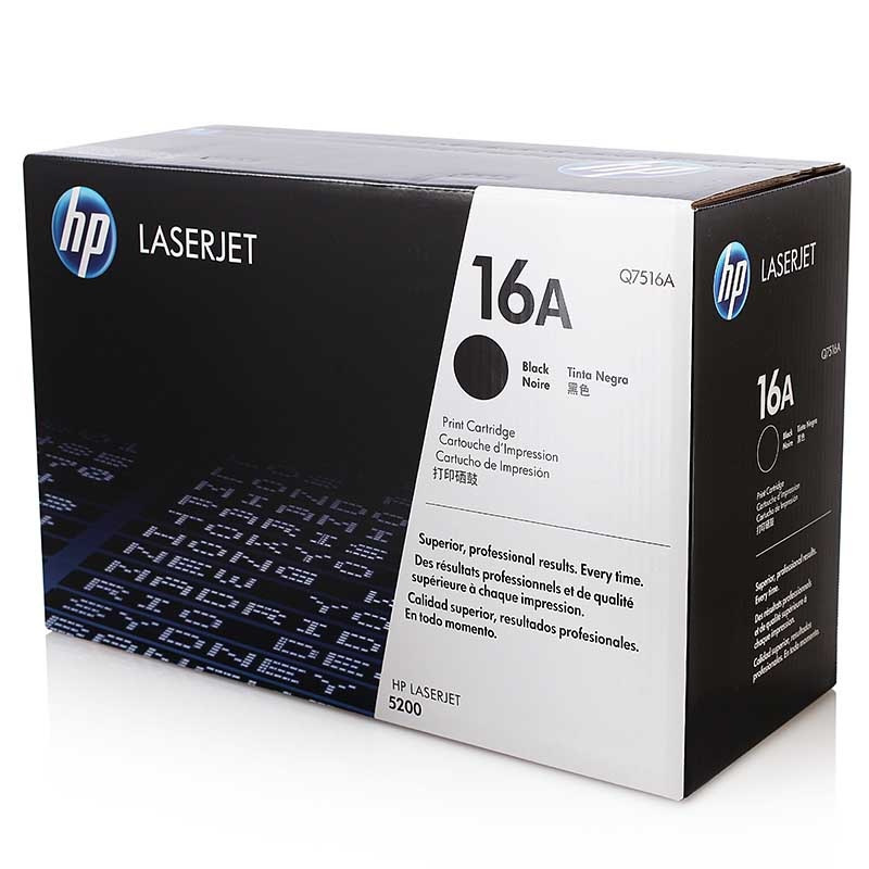 惠普(HP)16A(Q7516A) 原装硒鼓 适用HP5200 5200LX 5200N 黑色( 单位:件)