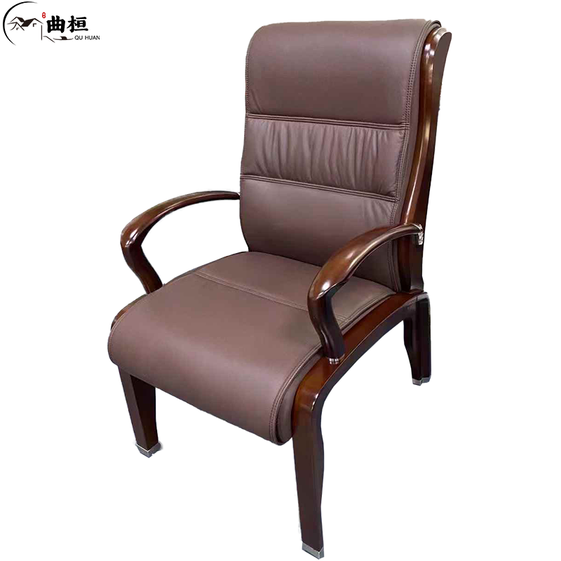 曲桓 真皮椅子qh-720/把高清大图