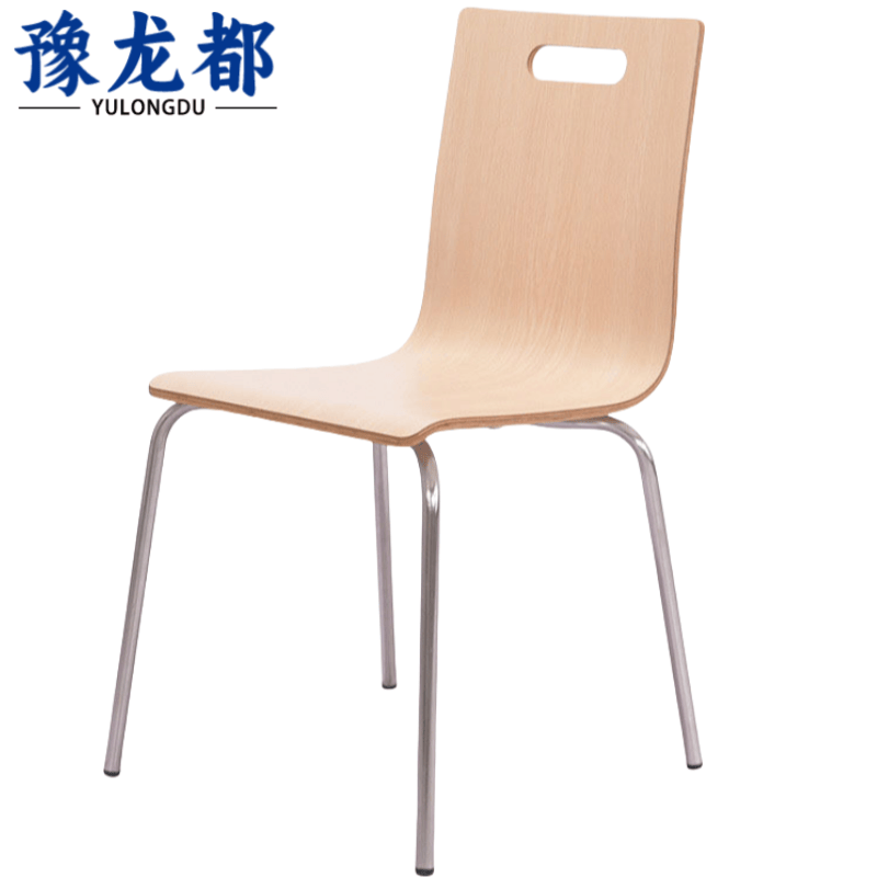 豫龙都餐椅木质把