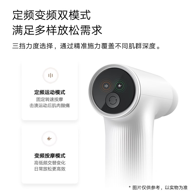 小米(MI)迷你筋膜枪2 米家mini筋膜枪肌肉按摩枪迷你深层按摩器背部按摩仪高清大图