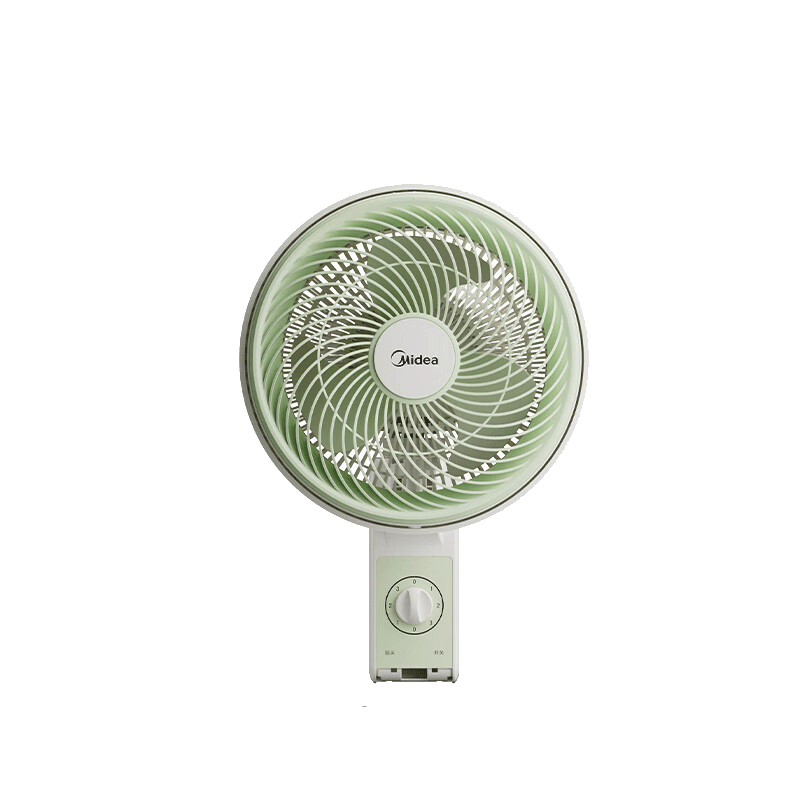 美的(Midea)电风扇 壁扇家用挂壁风扇卧室客厅轻音节能摇头电扇大风力空气循环扇 FWA23UA[机械拉绳式]高清大图