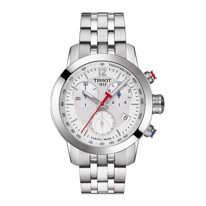 天梭(TISSOT)瑞士手表 PRC200系列防水女士石英表NBA款T055.217.11.017.00礼物高清大图