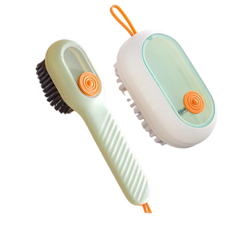 金魅 家用洗鞋刷子衣服刷软毛不伤鞋 个高清大图