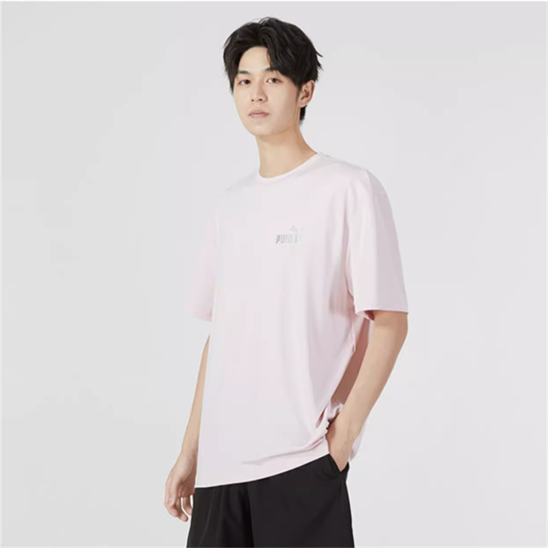 彪马(PUMA)男装女装 运动服舒适透气休闲短袖T恤 671936-16
